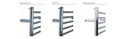 Towel Rad Bracket Sort Cp Set of 4 Jis