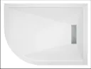 Tm OffSet 1000x800Lh Shower Tray Linear