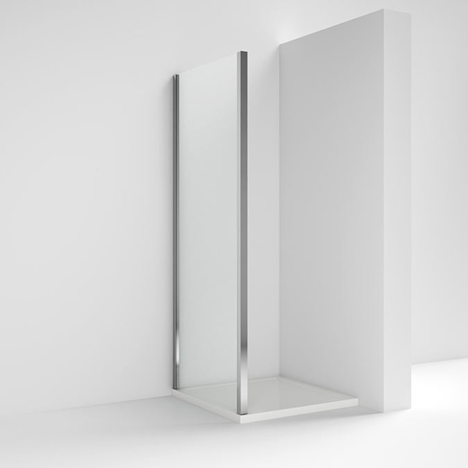 Wave Side Panel 900mm Silver