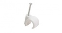 Talon 15mm Nail Pipe Clip White Loose