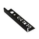 Tile Trim L 12.5mm Matt Black