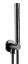Vos Shower Outlet Set Brushed Black