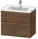 D-Neo.800 Drawer2 Walnut-Bronze