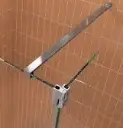 Glass To Wall Bracing Bar Polished S/steel