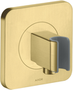 CitterioE Shower Holder Porter Unit Soft Brushed Brass