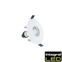 DL IP65 FireRtd White Large 70-100mm Evo Short each ILDLFR70D015 