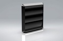 Duct4 100 Gravity Outlet Black