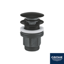 Grohe Basin Waste Push Open M/Black