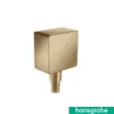 FixFit Wall Outlet Square Brushed Bronze
