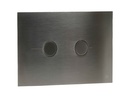 Flush plate Brushed Black