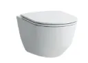 Pro Rimless Wall Hung Pan - White
