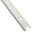 Tile Trim L 10mm Satin Silv 41006