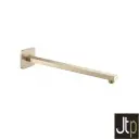 Hix Shower Arm Wall 400 Brushed Brass