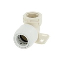Hep2O 15mm WallPlate Elbow
