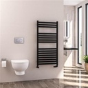 Defford 1200x600 Towel Rail Black**stk stmore