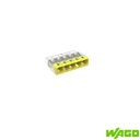 WAGO Push-Wire 5w Yellow Connector 2773-405