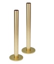 Pipe Sleeve & Covers Brushed Brass Jt