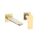Fuse Basin 2Hole Set Brushed Brass 