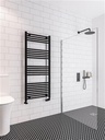 Wingrave 1400x600 Towel Rail Matt Black