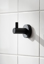 Bond Robe Hook Single Black
