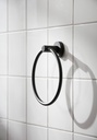 Bond Towel Ring Black