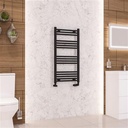 Wendover 1000x500 Towel Rail Black