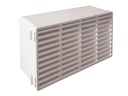 Duct3 220x90 Double grill White