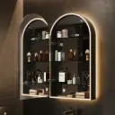 Roman Arch60 90x60 Cabinet Black 