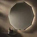Deca 600 Mirror Led Black