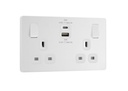 Evolve Socket 2g U45w AC Pear Whi PCDCL22UAC45W