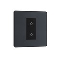 Evolve Touch Dimmer 1g Master Led100w MattGrey MGTDM1B
