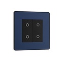 Evolve Touch Dimmer 2g Master Led100w MattBlue DBTDM2B