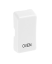 Evolve Grid Rocker Hob White Bg RRHBPCDW