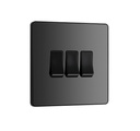 Evolve Switch 3g 2w BlackChrome BC43B