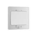 Evolve Fan Sw 3pole BrushSteel BS15W