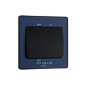 Evolve Fan Sw 3pole MattBlue DB15B