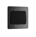 Evolve Fan Sw 3pole BlackChrome BC15B