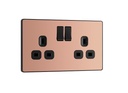 Evolve Socket 2g 13a Sp Copper CP22B