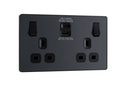 Evolve Double Skt U30w AC Matt Grey MG22UAC45B