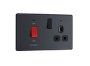 Evolve Cooker Sw+Socket.Neo MattGrey MG70B