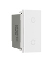 BG 1g Module Touch Dimmer Secondary/Slave White Fits MediaPlate Only