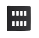Evolve Grid 8g Bg 2row Cover BlackChrome RPCDMB8B