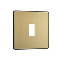 Evolve Grid 1g Bg Cover SatinBrass RPCDSB1B