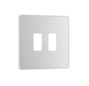 Evolve Grid 2g Bg Cover BrushSteel RPCDBS2W