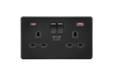 ML ScrLess Matt Black D.Skt+Fast Usb A+C 45w SFR9945MBB - New