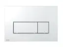 Alca thin flush plate (rectangular) - polished chrome