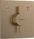 DuoTurn E Mixer Therm 2Way Brushed Bronze 