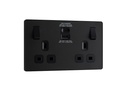 Evolve Double Skt U45w AC Matt BLk PCDMB22UAC45B-01 