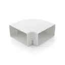 Trunking ASHP 140x80mm FLAT Bend White