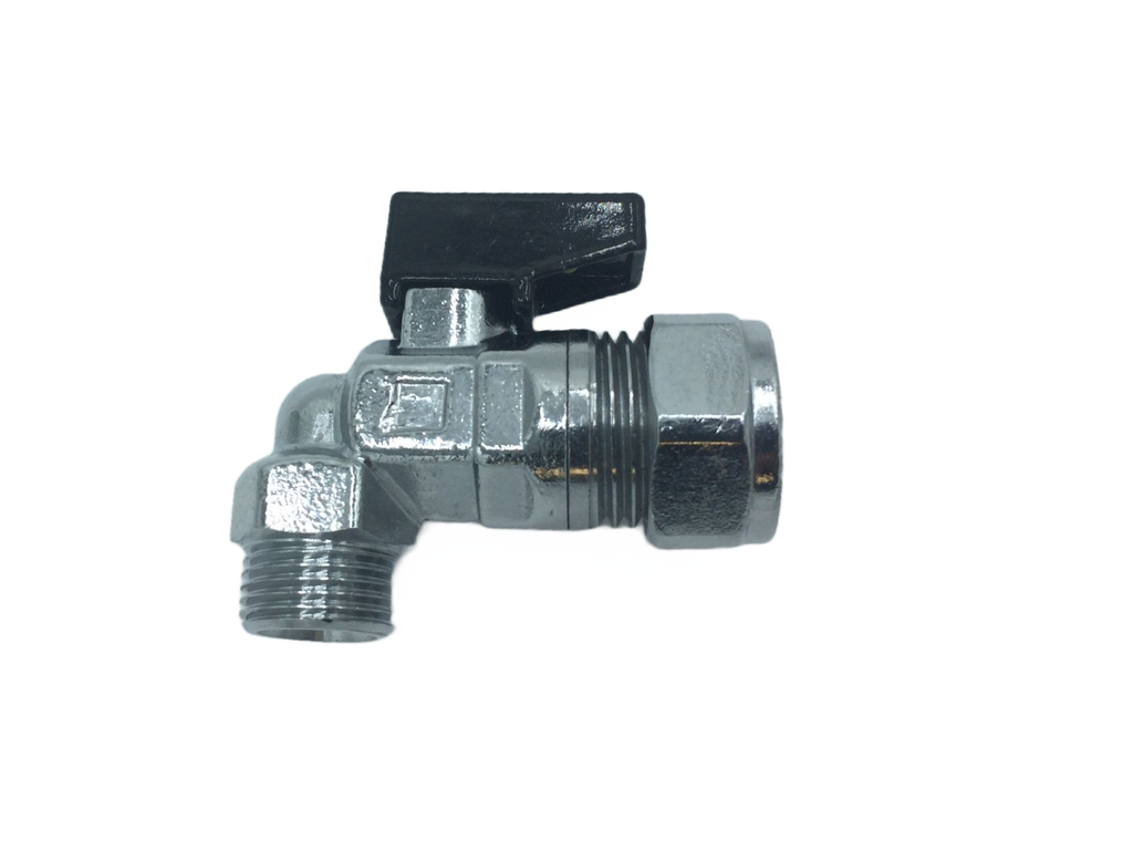 [11BB1503HB] Isolation Valve 15x3/8" Mi Bend + Handle